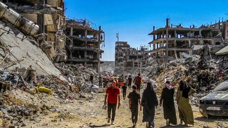 Gaza ceasefire negotiations and humanitarian situation