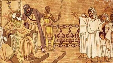 The Negus receiving Ja'far ibn Abi Talib